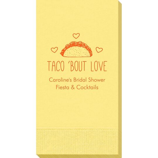 Taco Bout Love Guest Towels